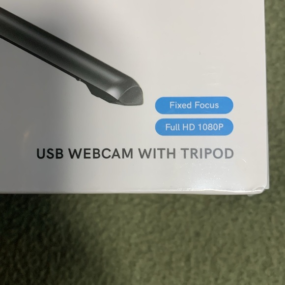 NIB EMEET SmartCam C960 kit. USB Webcam with Tripod. Fixed focus. Full HD 1080P - Picture 2 of 7